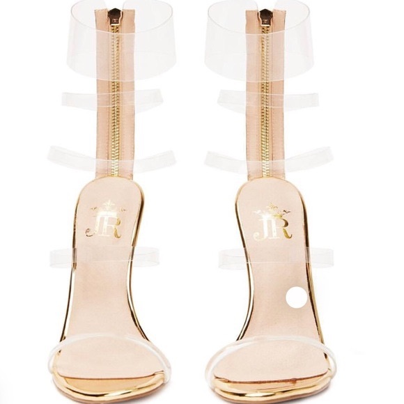 jessica rich clear heels